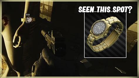 gold wrist watch tarkov